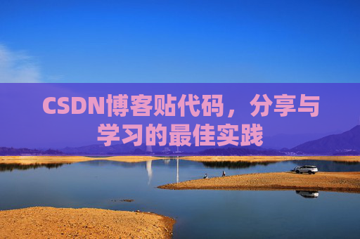 CSDN博客贴代码，分享与学习的最佳实践