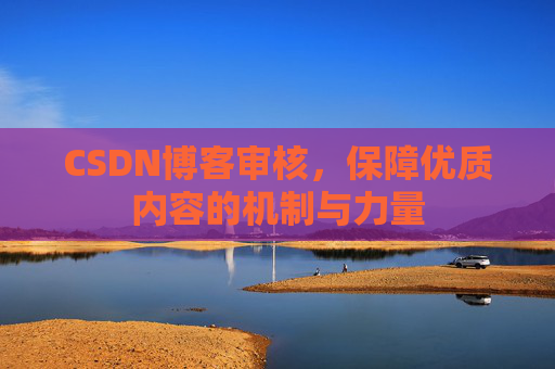 CSDN博客审核，保障优质内容的机制与力量